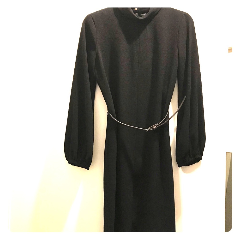 Zara Turtleneck “Slit” Dress
